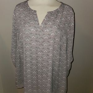Daniel Rainn gray tunic size 1X